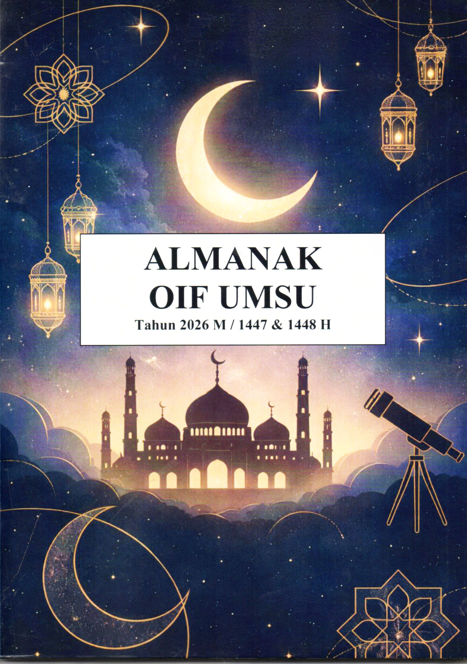 Almanak OIF UMSU Tahun 2026 M/ 1447 & 1448 H