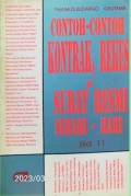 Contoh - Contoh Kontrak, Rekes & Surat Resmi Sehari-Hari Jilid 11