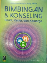 Bimbingan dan konseling : studi, karier, dan keluarga