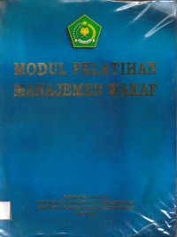 Modul Pelatihan Manajemen Wakaf