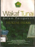 Wakaf Tunai dalam Perspektif Hukum Islam