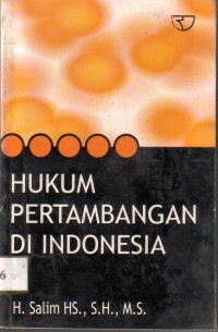 Hukum Pertambangan di Indonesia