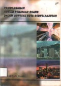 Pembangunan hukum Penataan Ruang Dalam Konteks Kota Berkelanjutan