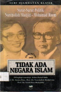 Surat-Surat Politik Nurcholish Madjid - Muhammad Roem