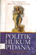 Politik Hukum Pidana