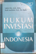 Hukum Investasi di Indonesia