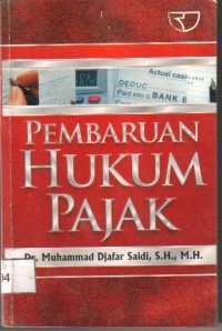 Pembaruan Hukum Pajak