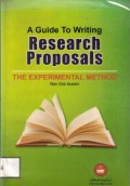 A Guide to Writing Research Proposals