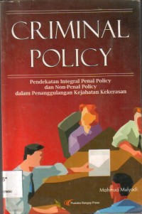 Criminnal Policy
