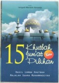 15 khutbah jum'at pilihan, Buku 1