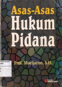 Azas-Azas Hukum Pidana