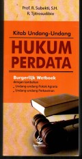 Kitab Undang-Undang Hukum Perdata