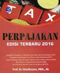 Perpajakan Edisi Terbaru 2016