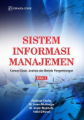 sistem informasi manajemen: konsep dasar, analisis dan metode pengembangan