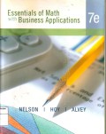 Essentials of math with business applications