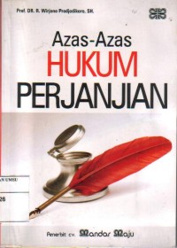 Azas-Azas Hukum Perjanjian