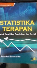 Statistik terapan : untuk penelitian pendidikan dan sosial