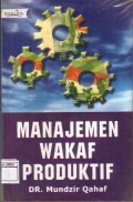 Manajemen Wakaf Produktif