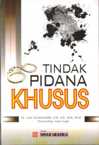 Tindak Pidana Khusus