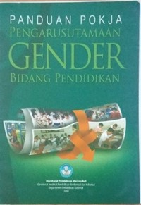 Panduan pokja pengarusutamaan gender bidang pendidikan