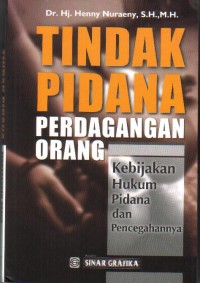 Tindak Pidana Perdagangan Orang