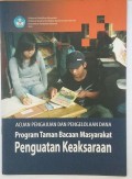 Acuan pengajuan dan pengelolaan dana program taman bacaan masyarakat penguatan keaksaraan