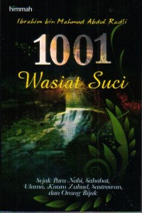 1001 Wasiat Suci