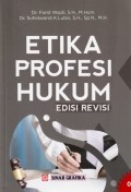 Etika Profesi Hukum Edisi Revisi