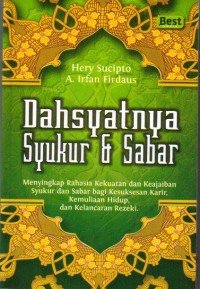Dahsyatnya Syukur & Sabar