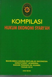 Kompilasi Hukum Ekonomi Syari'ah