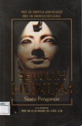 Sejarah Hukum: suatu pengantar