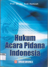 Hukum acara pidana Indonesia