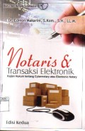 Notaris dan Transaksi Elektronik