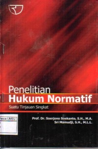 Penelitian Hukum Normatif
