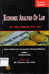 Economic Analysis Of Law