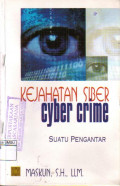Kejahatan Siber ( Cyber Crime)