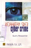 Kejahatan Siber ( Cyber Crime)