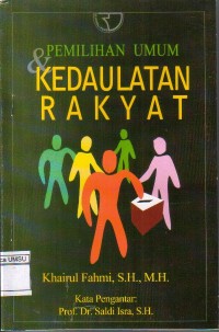 Pemilihan Umum Kedaulatan Rakyat