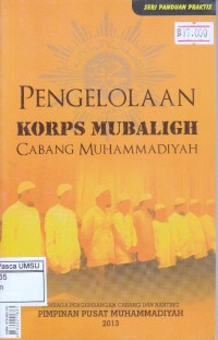 Pengelolaan Korps Mubaligh Cabang Muhammadiyah