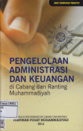 Pengelolaan Administrasi Dan Keuangan di Cabang dan Ranting Muhammadiyah
