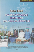 Tata Cara Musyawarah Ranting Muhammadiyah