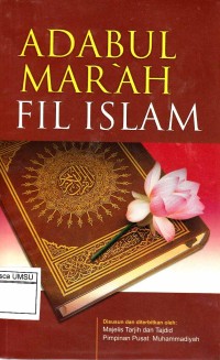 Adabul Marah Fil Islam