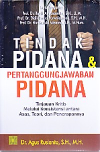 Tinda pidana & pertanggungjawaban pidana