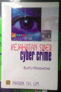 Kejahatan siber (cyber crime): suatu pengantar
