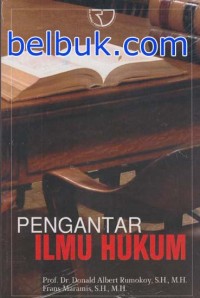 Pengantar ilmu hukum