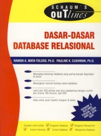 Schaum’s outline: dasar-dasar database relasional