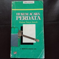 Hukum Acara Perdata: Dalam Tanya Jawab