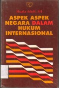Aspek-Aspek Negara dalam Hukum Internasional