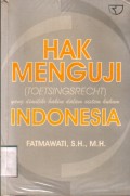 Hak Menguji (Tootsingsrecht) yang dimiliki Hakim dalam Sistem Hukum Indonesia