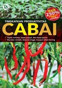 Tingkatkan produktivitas cabai